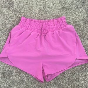 Size S pink athletic shorts